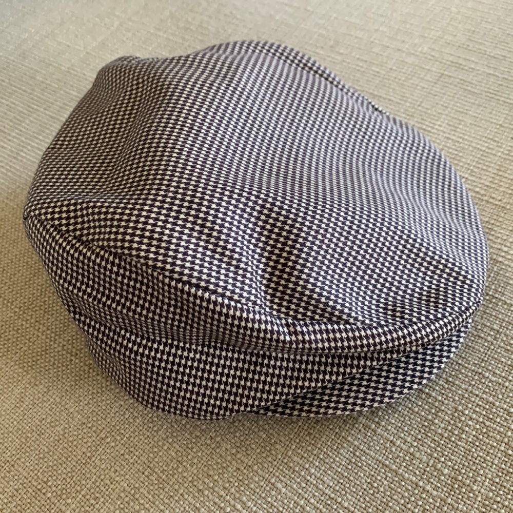 Vintage Boys Houndstooth Newspaper Boy Cap 🎃 Halloween Costume